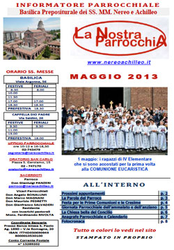INFO MAGGIO 2013